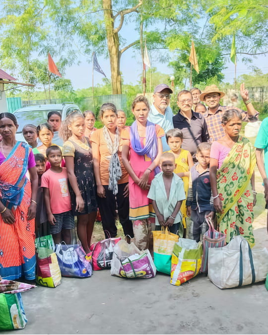 Food distribution Assam 2024