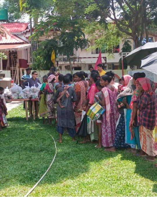 Food distribution Assam 2024