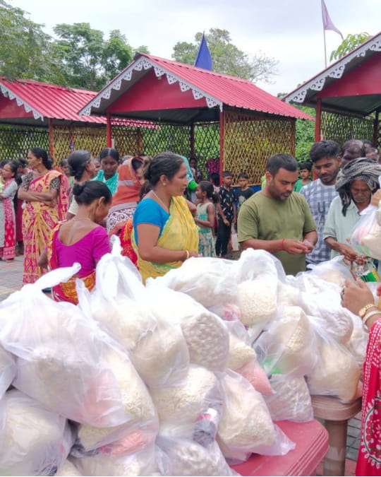 Food distribution Assam 2024