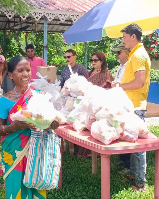 Food distribution Assam 2024